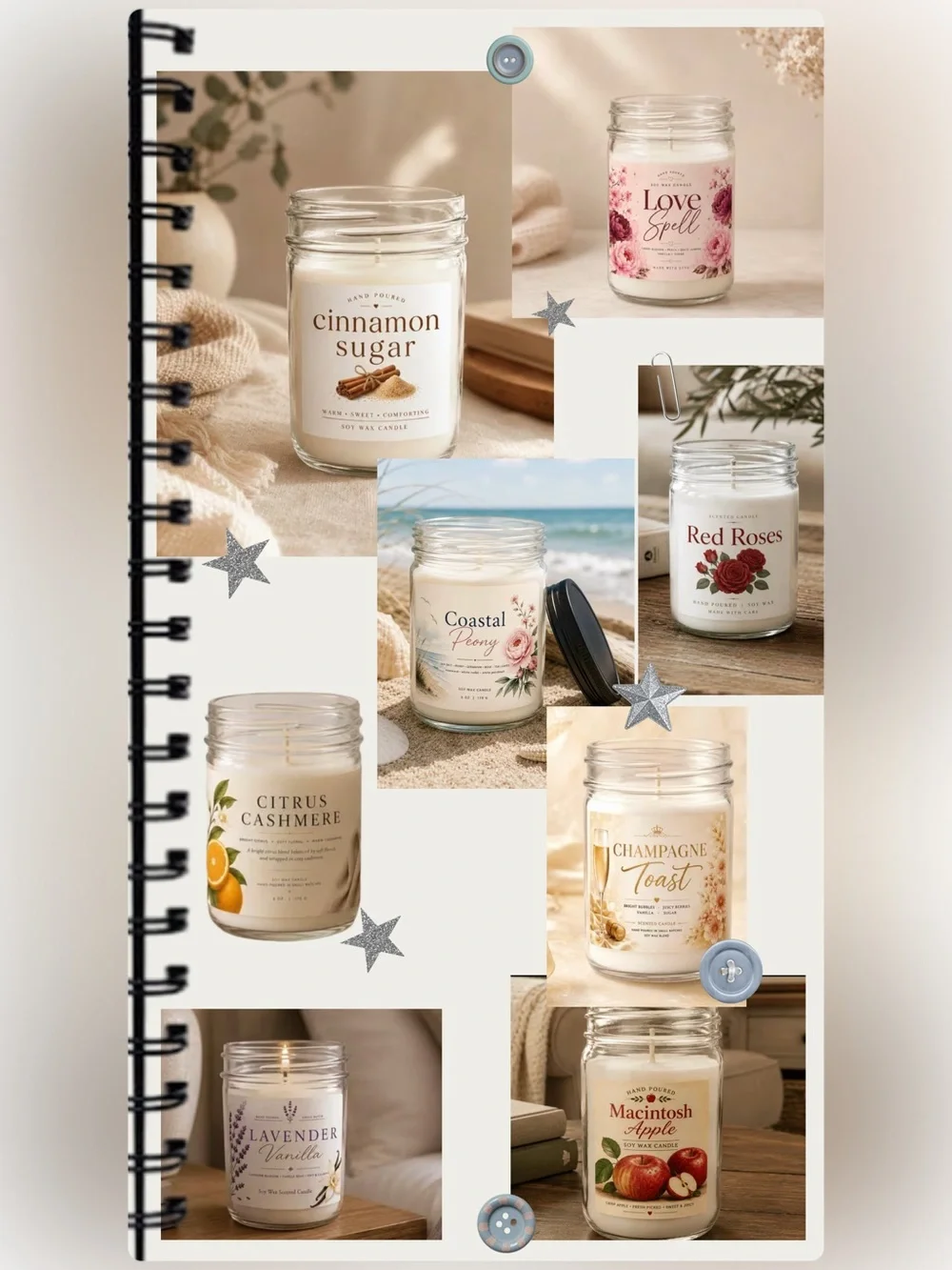 Handcrafted Candles - Picture 2 of 2